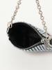 Pouch blicenscell special order bling mini bag for women SILVER ONE SIZE [Ray Beams]
