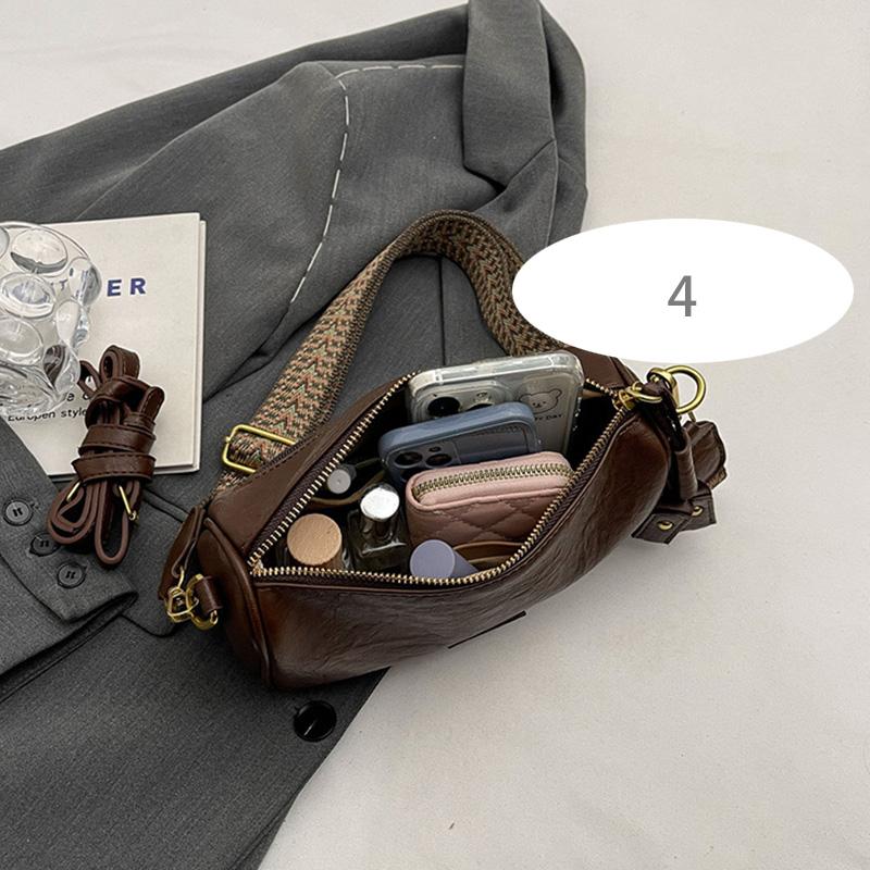 Elegant Women Crossbody Shoulder Bags Solid Color Top Design Handbags High Quality Casual Vacation Lovely Messenger Bags