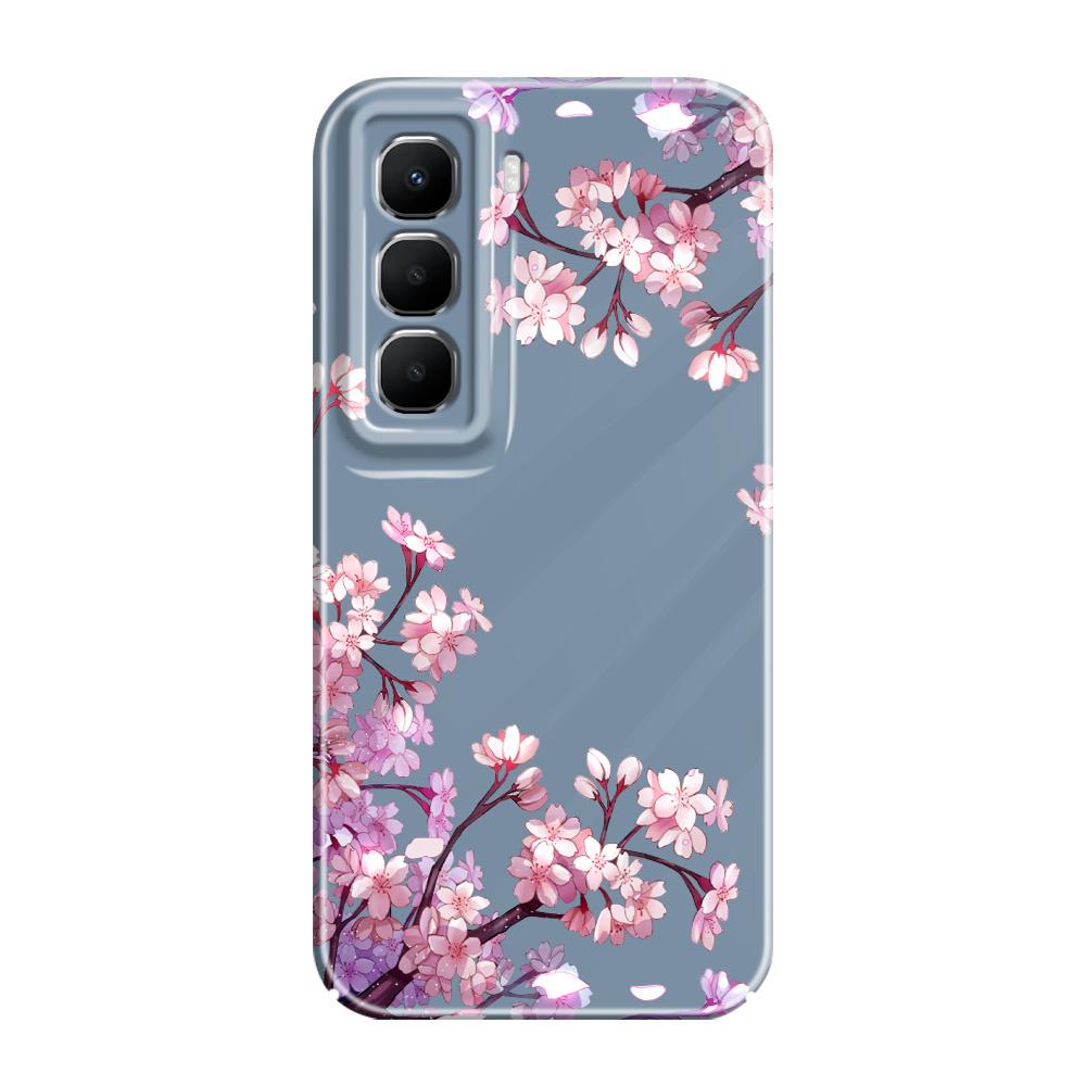 

Flower Ripples Phone Case For Infinix Hot 60 60I 40 30I 12 10 Note 50 30 Pro Plus Play 4G 5G Film Hard Cover infinix Note 30 5G