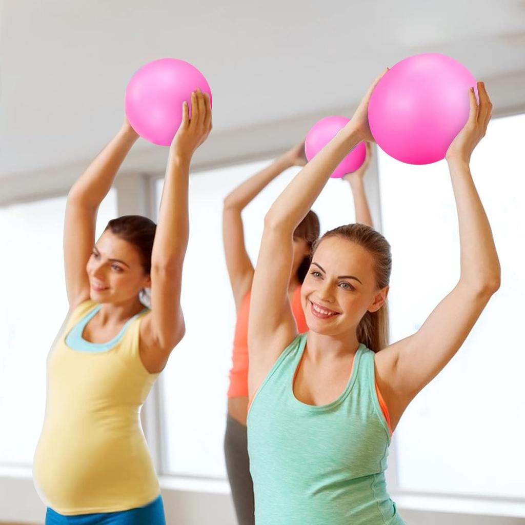 6-Pack Softballs, Rubber, Balance Toy, Beach Pop, Soft, Pilates, Diet, Core Training, Hopping, Exercise, Yoga, IndoorOutdoor, Kids Toy, Birthday