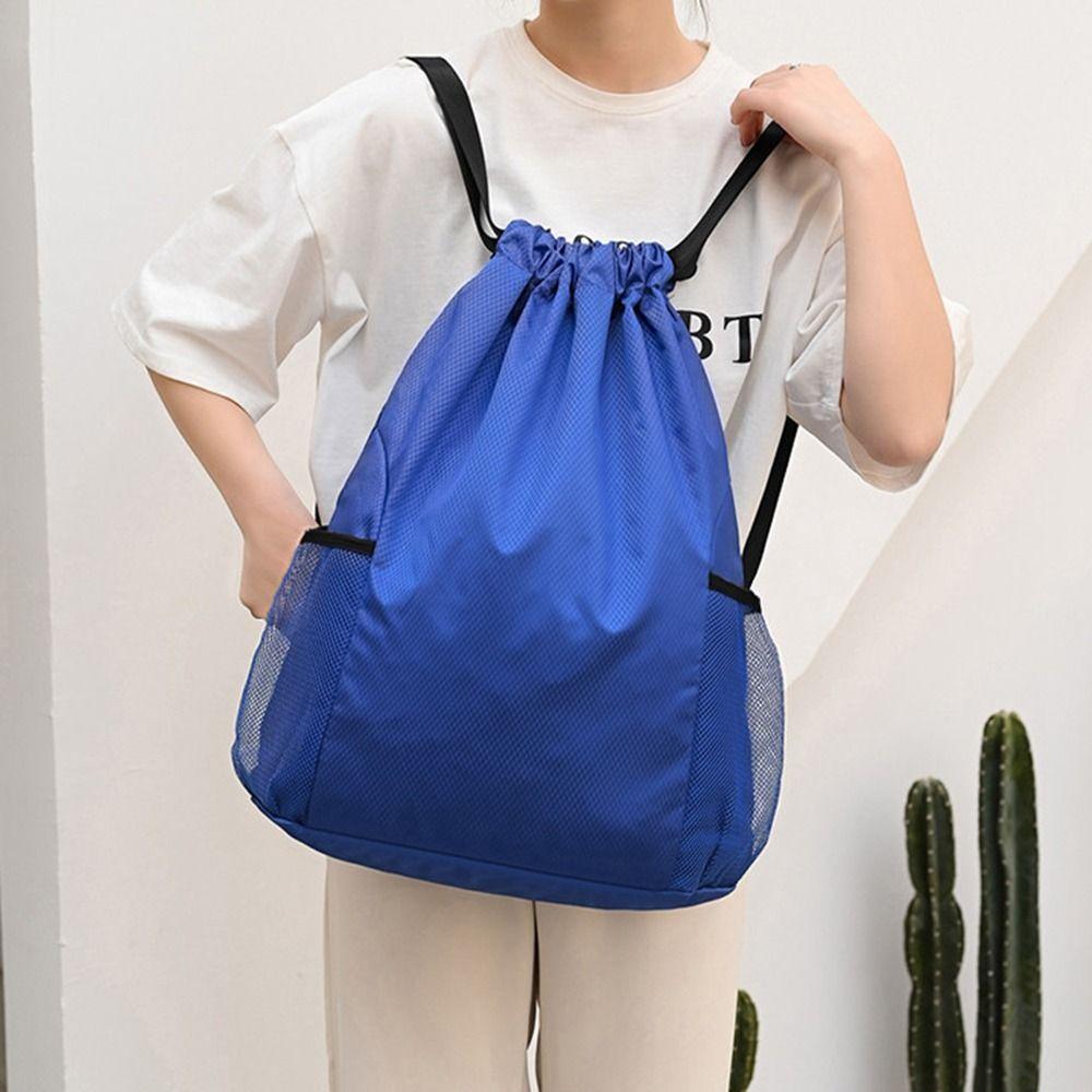 Bag Sport Drawstring Pocket Riding Travel Bag Drawstring Bag Outdoor Backpack Portable Sports Bag