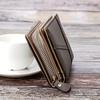 Vintage Wallet Sleek Men's Bifold Wallet Vintage-Inspired with Chain Detail