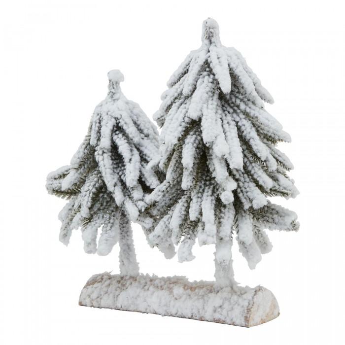 Hill Interiors Tre Snødekt Juletre Julepynt