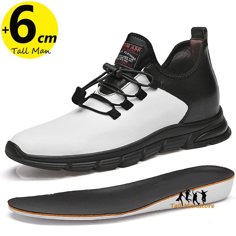 

Летние кроссовки для мужчин, увеличивающие рост, стелька 6 см, увеличивающие рост, высокие, дышащие, мягкие, удобные 37