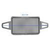 Gray Sun Visor Mirror Cover for Mercedes E Class W211 2003-2009
