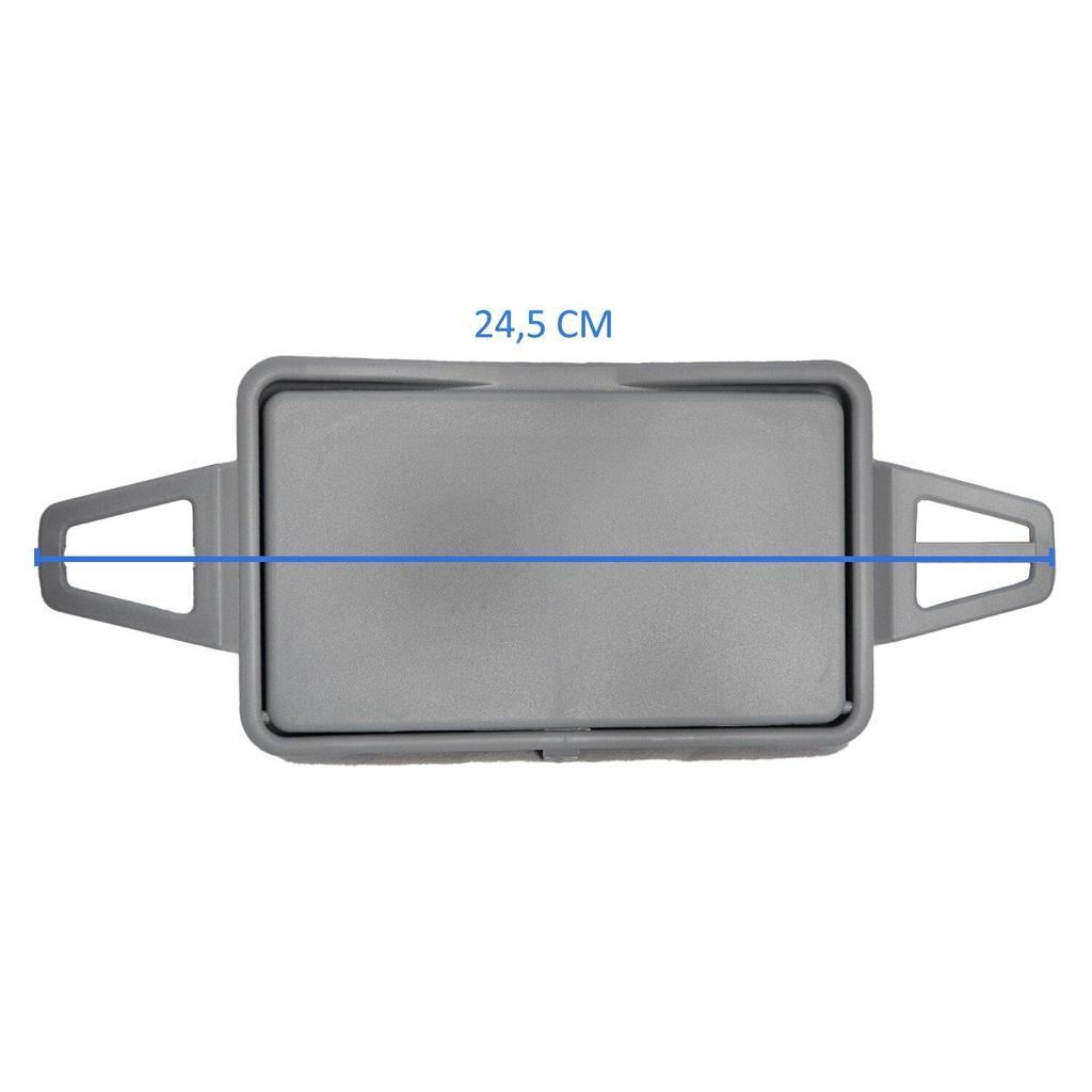 Gray Sun Visor Mirror Cover for Mercedes E Class W211 2003-2009