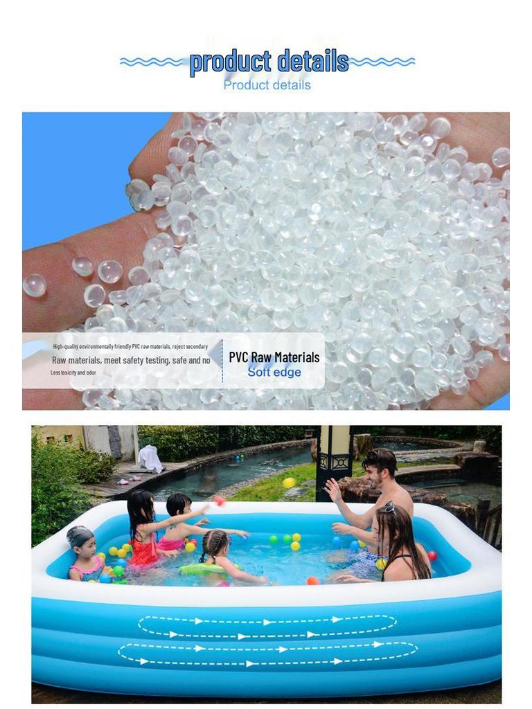 Eco-Friendly PVC Inflatable Children's Outdoor Swimming Pool