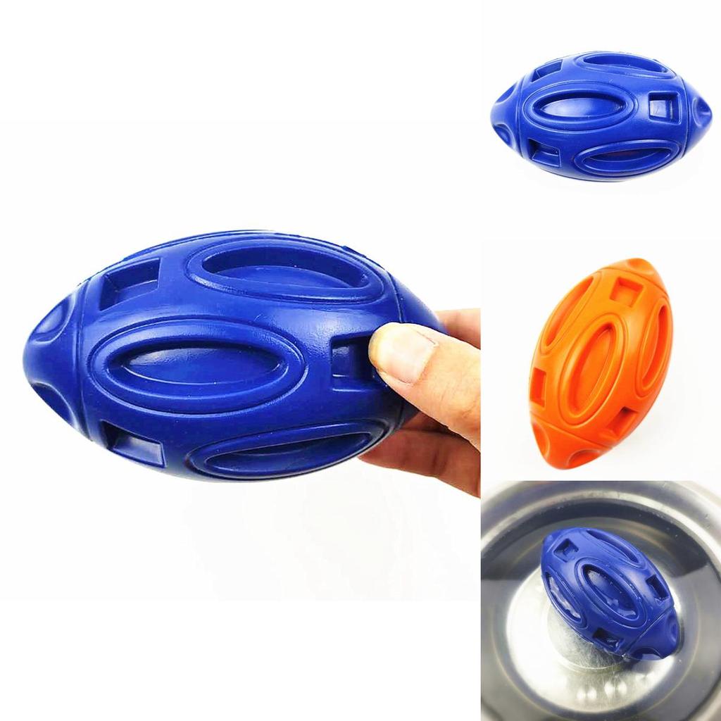 Squeaky Dog Toy Ball High-quality Rubber Material Perfect For Chewing And Playing Blue/orange/green Options