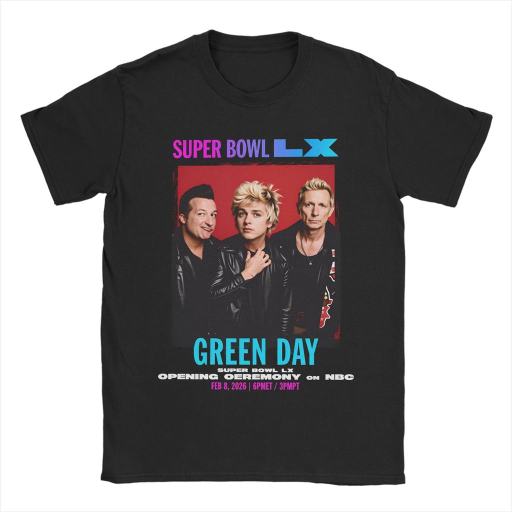 Green Day Bowl Unisex T Shirt Awesome Tee Shirt Short Sleeve O Neck TShirt 100 Cotton Summer Clothing