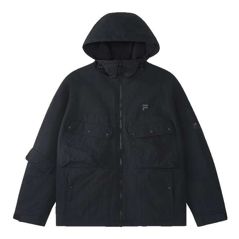 FILA FUSION Men s Hooded Workwear Woven Jacket XL