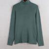 Autumn and Winter New Arrival Export European and American plus Size Women's Clothes Turtleneck Long Sleeves Knitwear Bottoming Sweater Inner Wear
