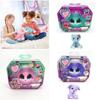 Muñeco de Peluche Suave y Abrazable Scruff A Luvs Sorpresa Baño Gato Perro Conejo Para Niños