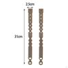 2 Pieces Malice Clips Strap Buckle Flexible for Backpack Pouch Bag Accessory