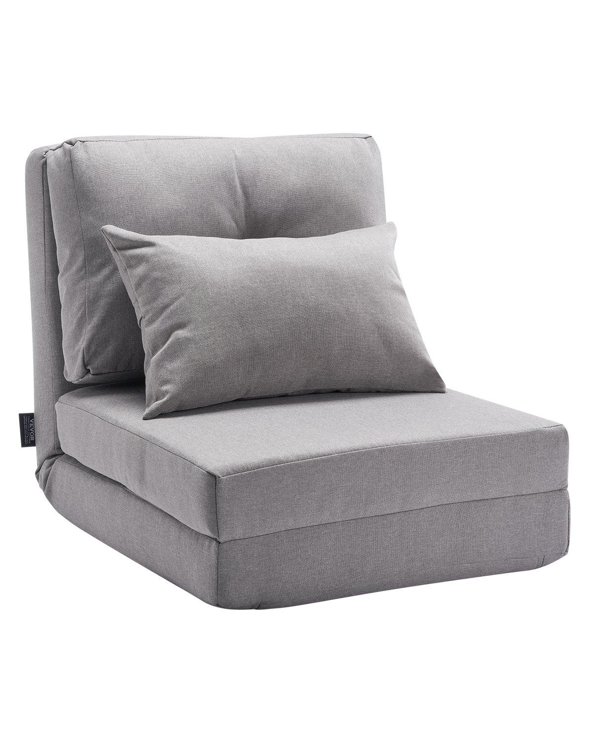 VEVOR Convertible Flip Chair, 5-Position Adjustable