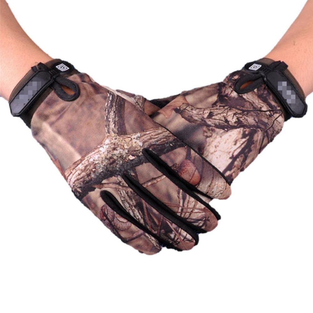 Men's Camouflage Tactical All-Finger Gloves High Quality Durable Construction Stylish Design Practical Function Practical Daily Use