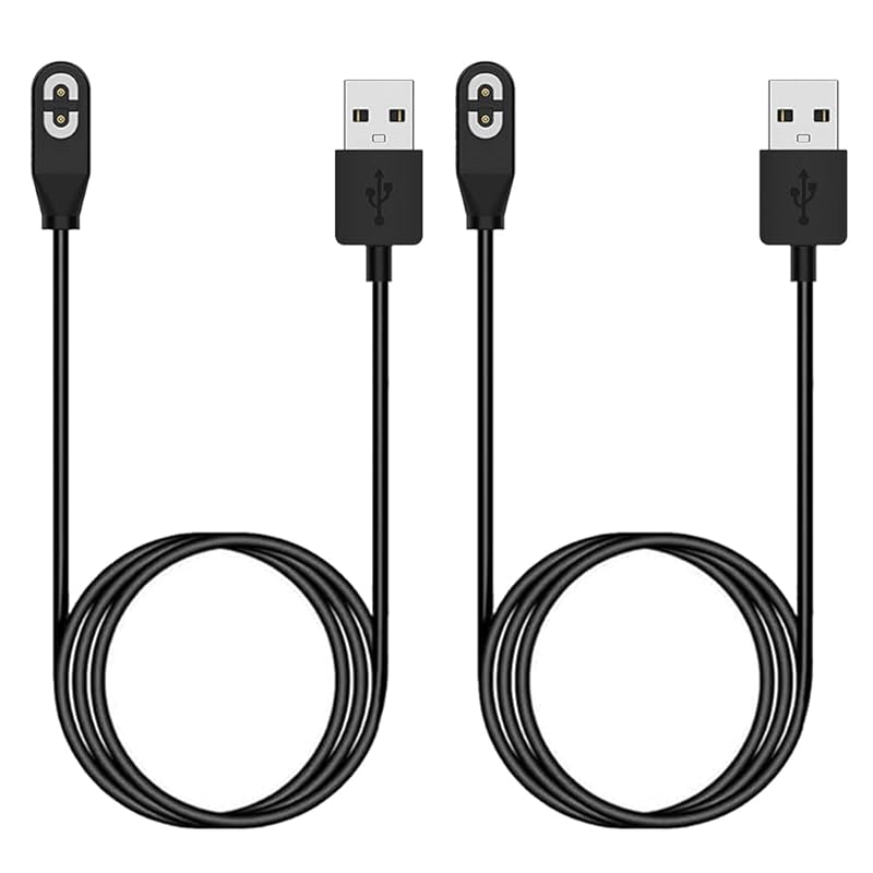 Threeeggs Magnetic Charging Cable Compatible with AfterShokz Aeropex AS800 OpenComm ASC100SG & Shokz OpenRun Pro & OpenRun & OpenRun Mini Wireless