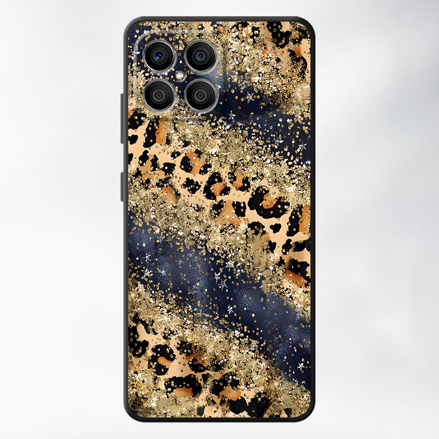 Funda Phone Cover Case for Huawei P Smart 2019 P30 P20 Pro P20 Lite 2018 P20 P40 Lite Leopard Print Pattern