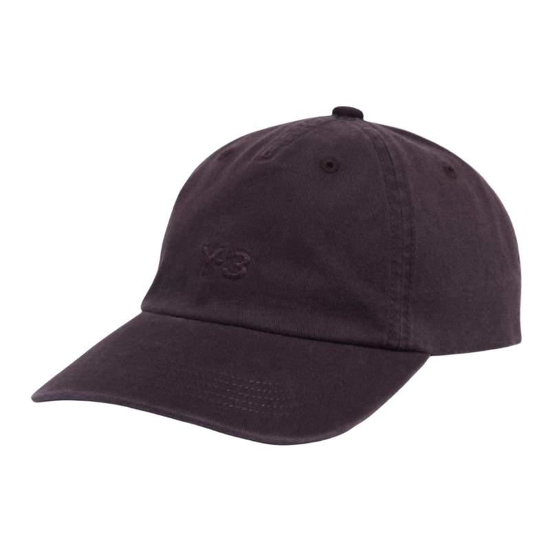 Y-3 Brand Logo Cotton Baseball Cap Unisex caps Purple KB5815