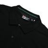 New FILA Polo Shirts Men's Jet Black F11M328107GBK