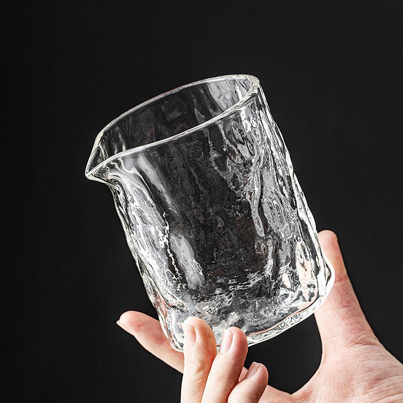 Hammered Glass Tea Fairness Pitcher