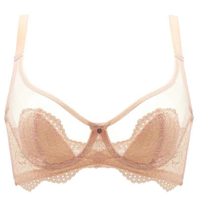 ლატექსის ბიუსტჰალტერი ქალთა თხელი ჭიქის საცვლები ქალები იკრიბებიან დამატებითი მკერდის შესაგროვებლად.