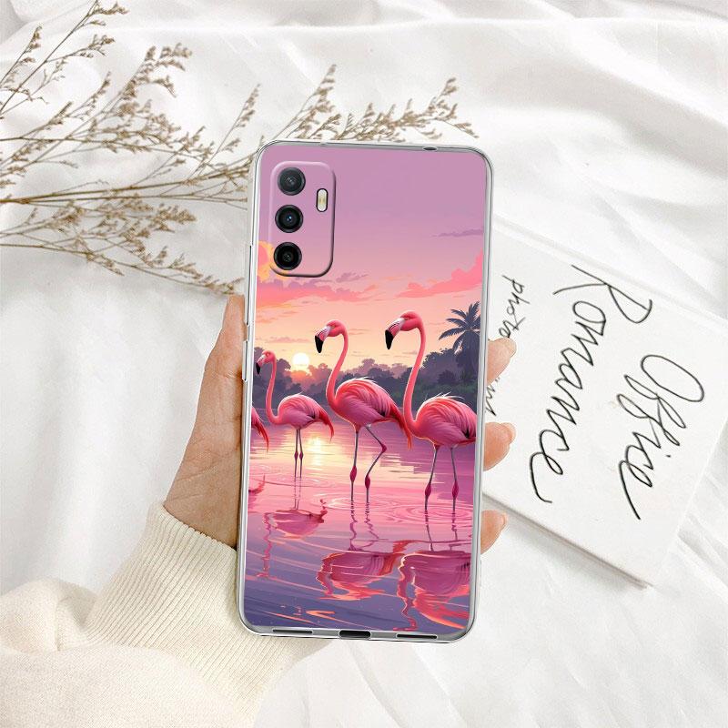 IK28 Flamingos Pink Phone Case for Motorola Moto G10 G20 G30 G31 G32 G34 G35 G41 G42 G50 G51 G52 G55 G60 G60S G62 G71 G72 G75