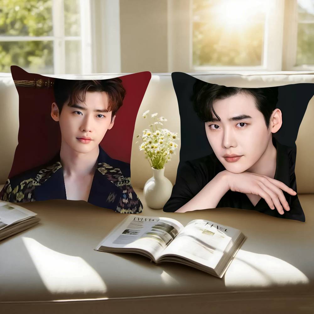 Lee Jong Suk Pillow Case Pattern Printed Pillowcase for Living Room Sofa Cushion Cover & Bedroom Decor