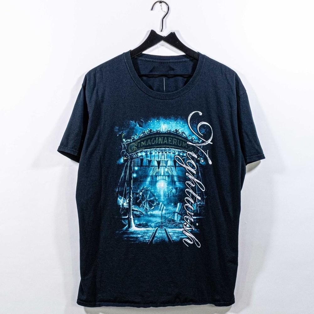 Винтажная футболка Nightwish Imaginarium Tour S-5XL BO246 Унисекс XL