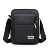 Business Leisure Mens Crossbody Bag Large Capacity Portable Handbag Multi Layer Waterproof Shoulder Bag For Commute
