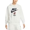 Nike Sweatshirts Women's White Hooded Moderate Regular HV1745-133