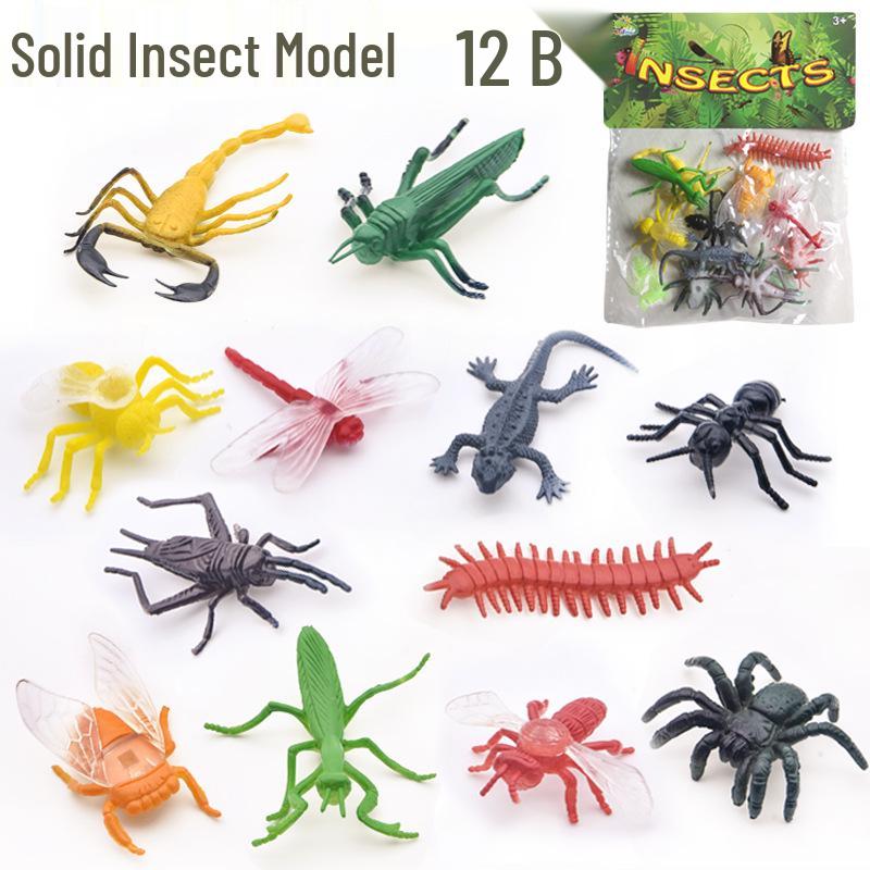 Dinosaur & Wildlife Simulation Toy Model Set