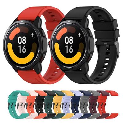 22mm silikonový pásek pro Xiaomi Watch Color 2 S1 S2 Smart Watch pásek pro Huami Amazfit GTR 47mm GTR 4/3/2