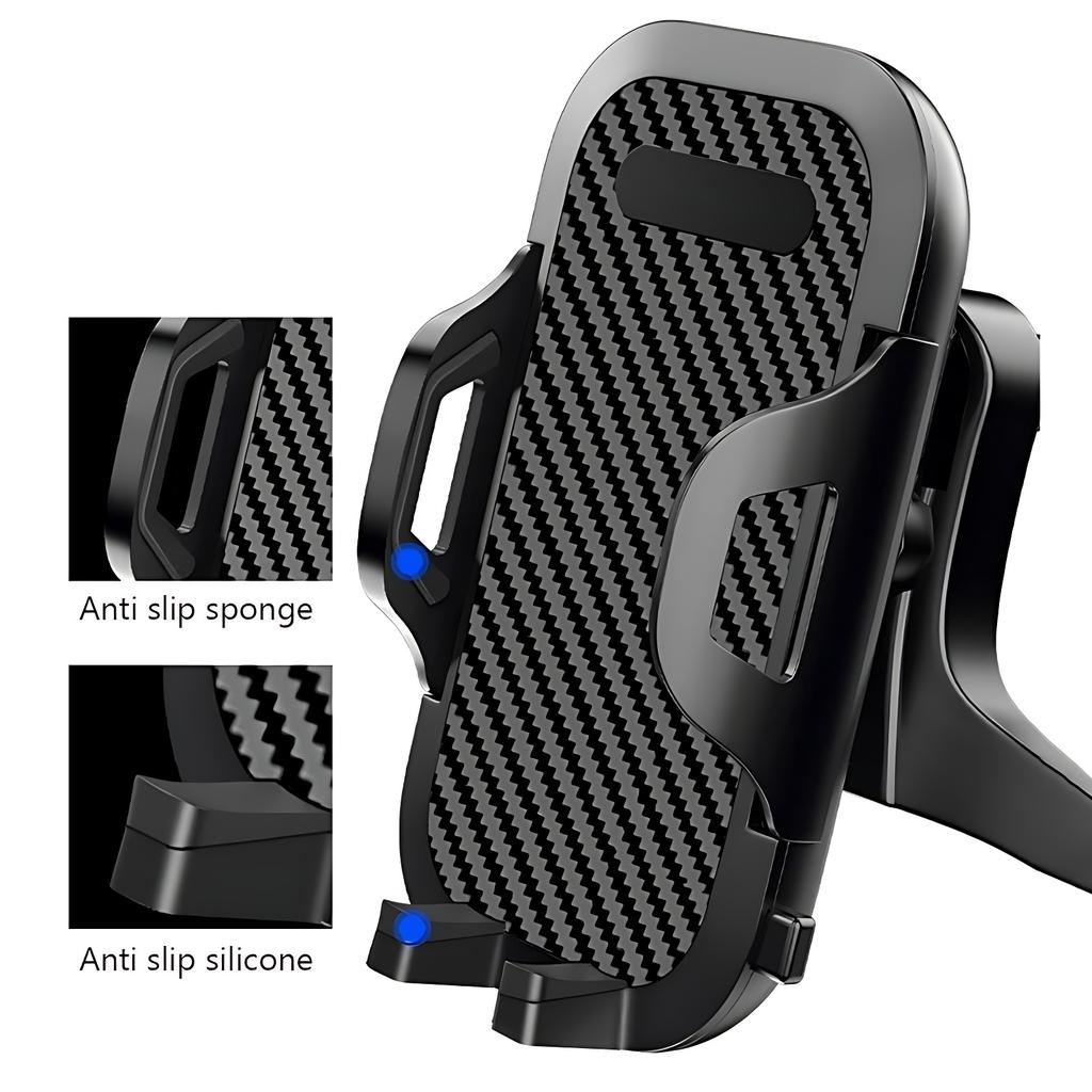 Car Phone Holder Car Dashboard Windshield Phone Holder Suction Cup Hands-Free Car Phone Holder IPhone Vent Clip Phone Holder