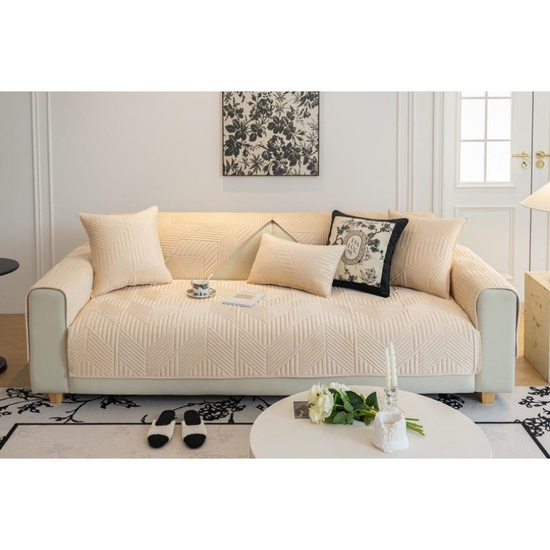 Зимняя плюшевая подушка для дивана — фото 8