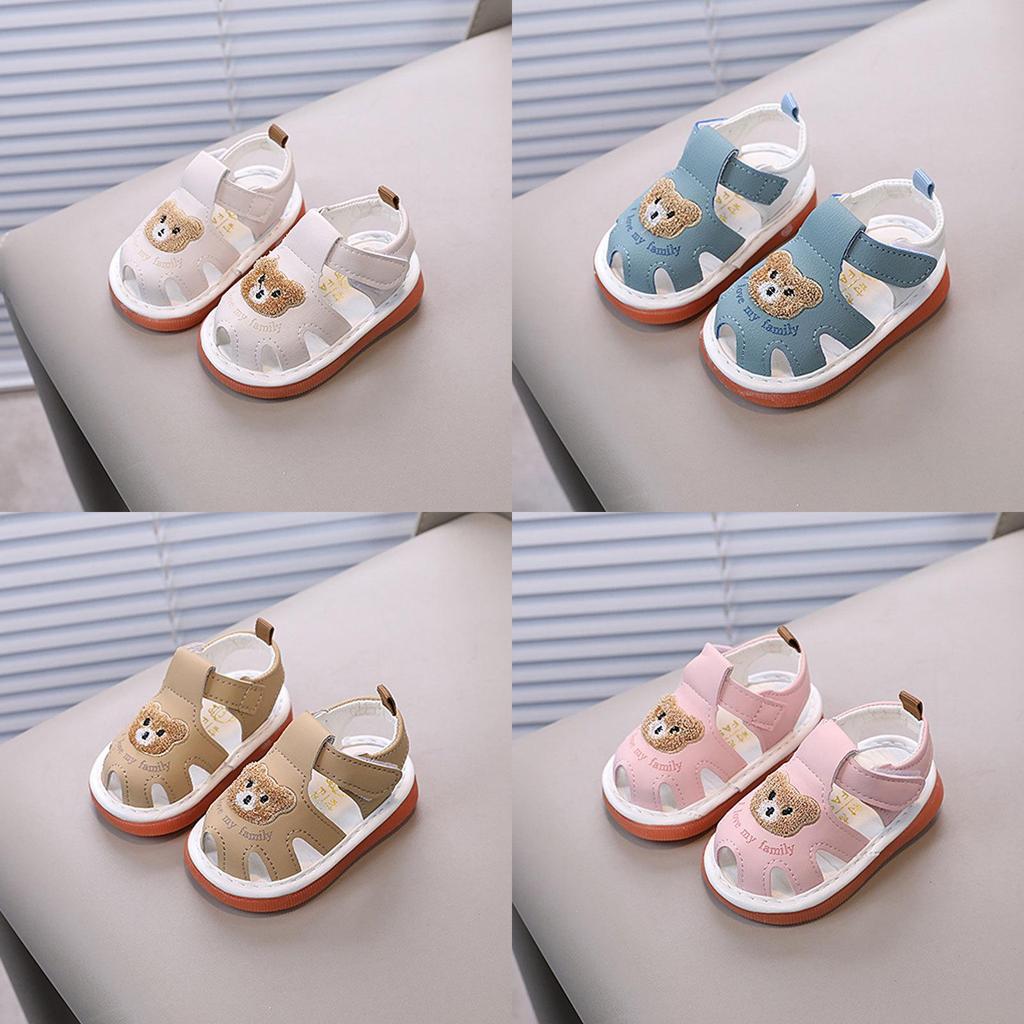 Baby Summer Toddler Soft Sole Shoes With Velcro Closure For Boys And Girls
