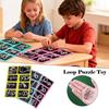 Metal Puzzle Montessori Puzzle Toy 3D Design Brain Teaser Toy Intellectual Toys  Kids Adult