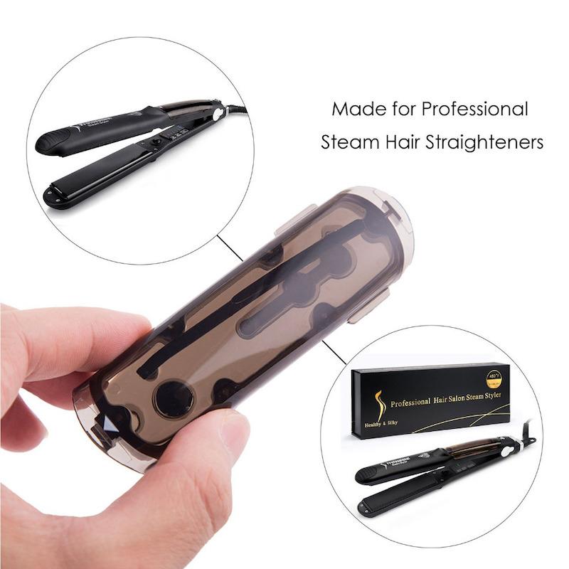 Steam hair straightener, hydrating spray, hair care, curling and straightening dual-purpose portable hair straightener