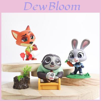 Zootopia Pvc Figurine Set With Collectible Characters For Kids And Fans