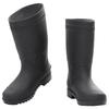 VidaXL Bottes de pluie noir taille 38-46 PVC