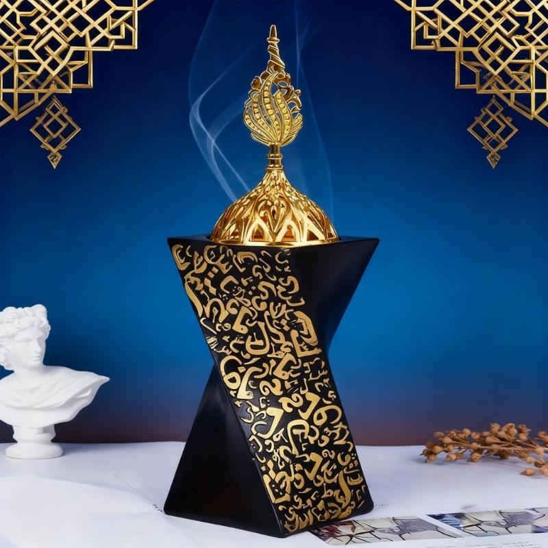 Frankincense Resin Burners Charcoals Incenses Burners for Spa Aromatherapys Office Home Decors Bakhoors Incenses Burners