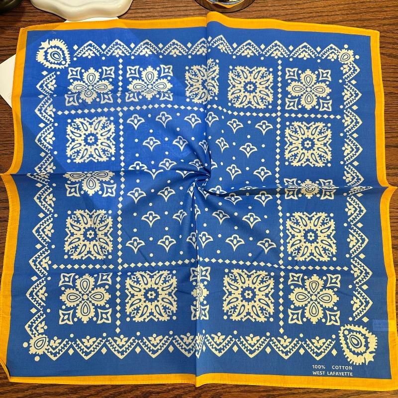 Spring and Autumn pure cotton 55cm small square scarf women's literary silk scarf versatile decorative scarf thin headscarf headband scarf