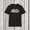 Ask Me About My Conspiracy Theories T-Shirt, Funny Graphic Tee, Gift for Friends, Pop Culture Apparel, Casual Wear, Humor Clothing