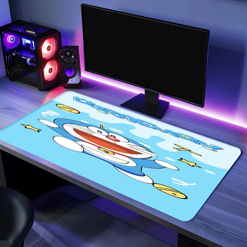 Doraemon Mouse Pad - Non-Slip Rubber Base, Smooth Surface for Work,Gaming,Office,And Home Use, Desk Mouse Pad