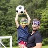 World Cup football game decorations, glasses, fan cheering photo props, beer glasses, football letter glasses frames