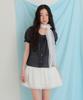 Moui Claire Capsleeve Blouse (Check)