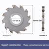 Alloy Insert Three-Sided Disc Milling Cutter