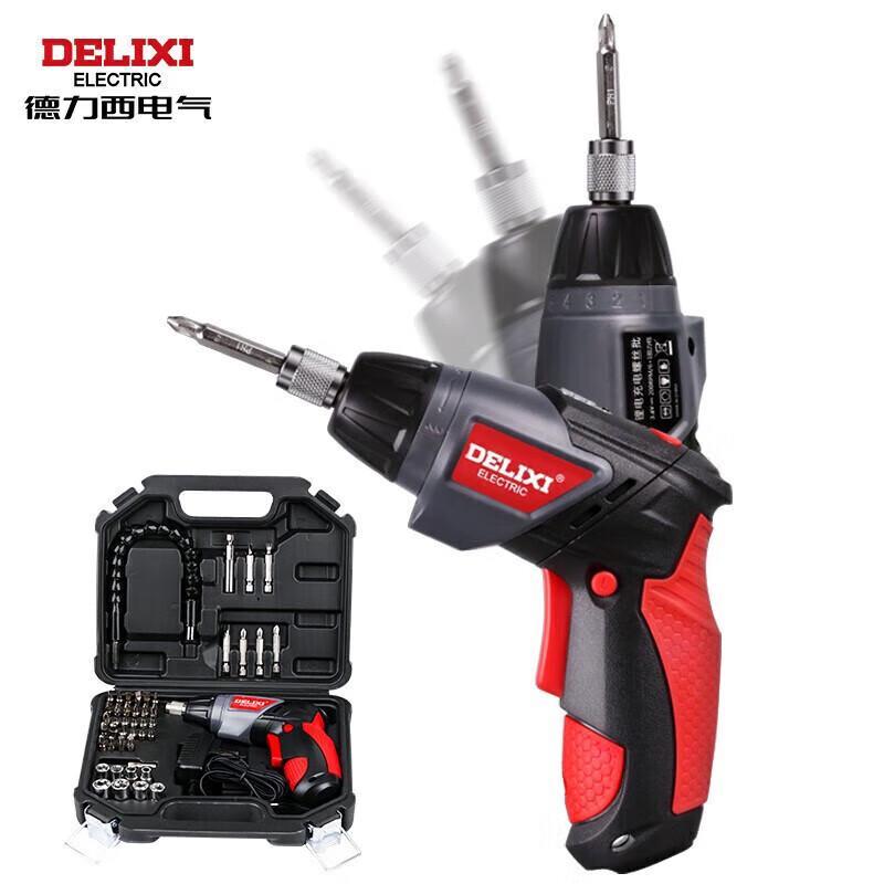 Delixi Cordless Electric Screwdriver CN plug (adapter included)