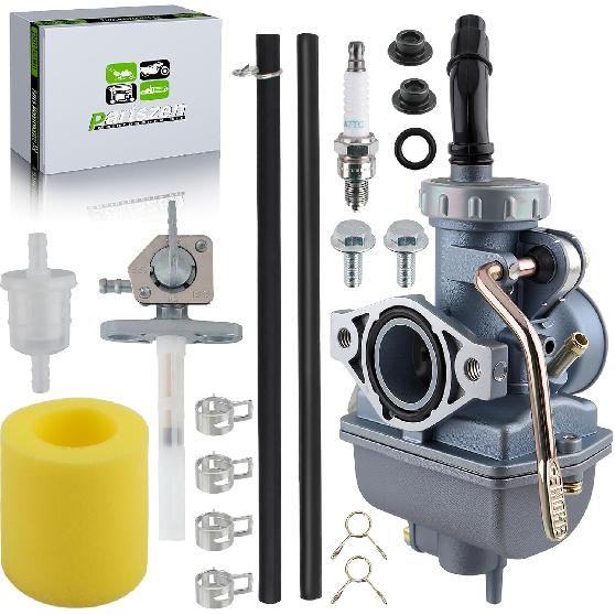 CRF80F XR80R Carburetor Fit For Honda CRF80F XR80R XR80 XL80S XR75 XR75R XL75 Carburetor With Air Filter Fuel Petcock Replace 16100-176-671