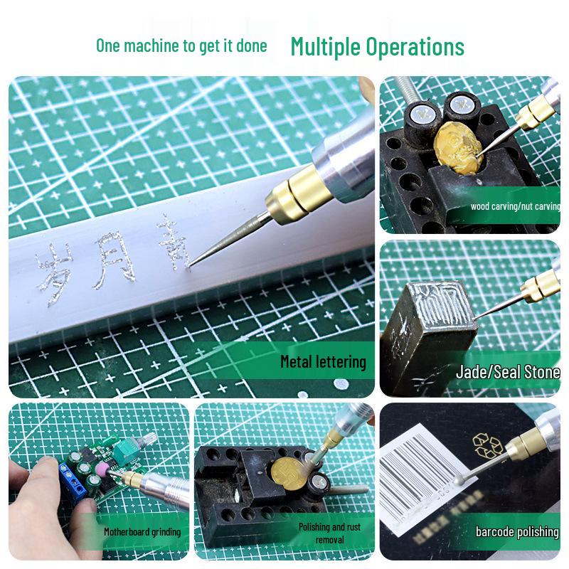 Rechargeable Variable Speed Small Electric Engraving and Polishing Pen