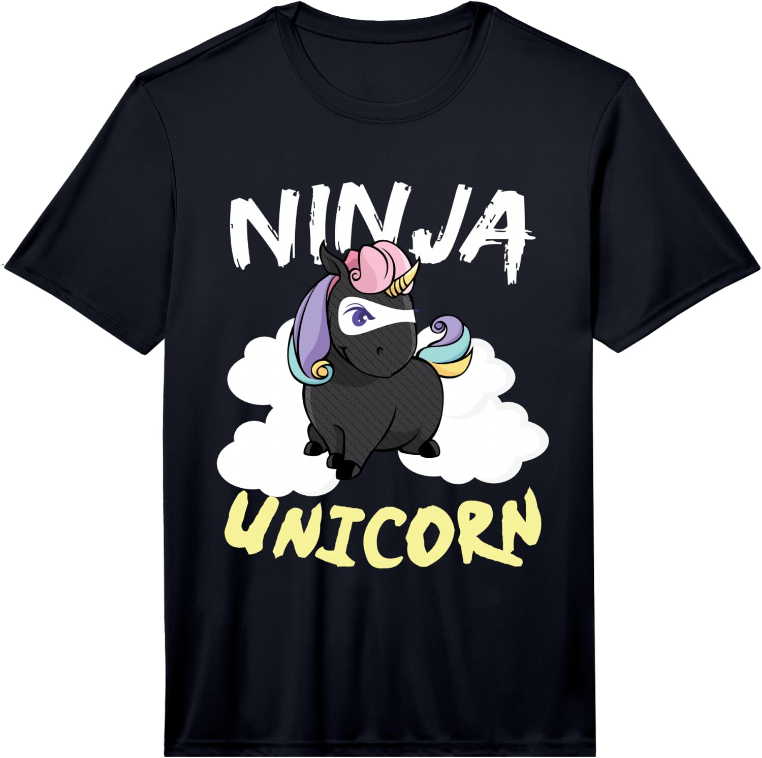 Funny Ninja Unicorn Martial Arts Gift Performance Unisex T-Shirt XL